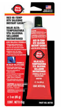 High-Temp Red Rtv Silicone Gasket Maker. 3 Oz. Tube