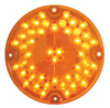 7" Round Led Bus Park/Turn/Clearance Light Amber/Amber
