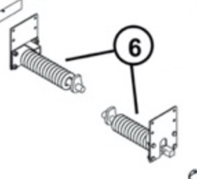 15 Coil U-B Spring Assembly. Passenger Side