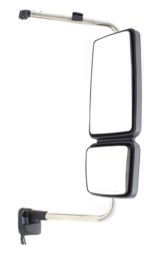 Complete Mirror Assembly fits International Workstar with Chrome Cover Passenger Side