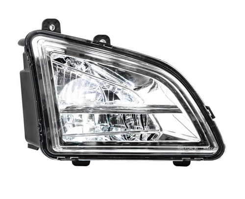 Chrome LED Driving & Fog Light For 2018-2024 Volvo VNL - Passenger -Competition Series