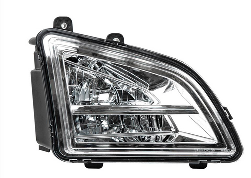 Chrome LED Driving & Fog Light For 2018-2024 Volvo VNL - Passenger -Competition Series
