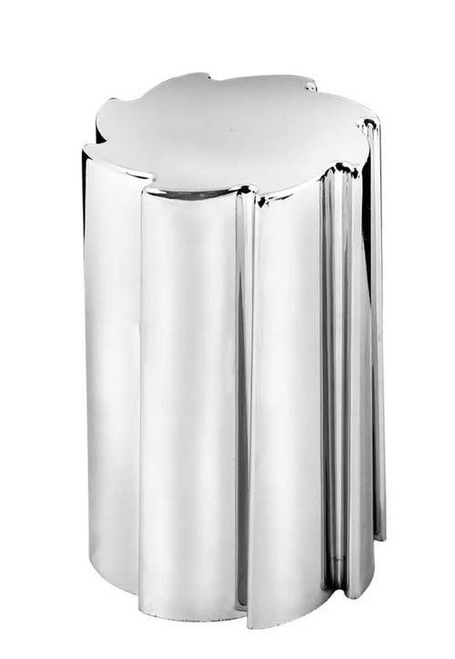 Lug Nut Cover Chrome Plastic 3 1/2" Screw-On ( EACH )
