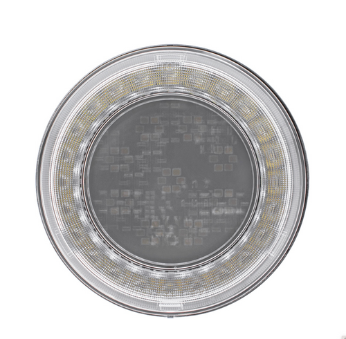 33 LED 4" Round Lumos Light S-Series (Back-Up) - White LED/Clear Lens