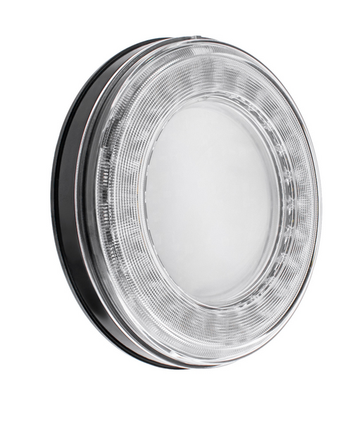 33 LED 4" Round Lumos Light S-Series (Back-Up) - White LED/Clear Lens