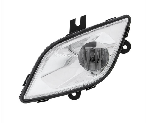 Chrome Single LED Fog Light For 2018-2024 Freightliner Cascadia - Driver - Competition Series