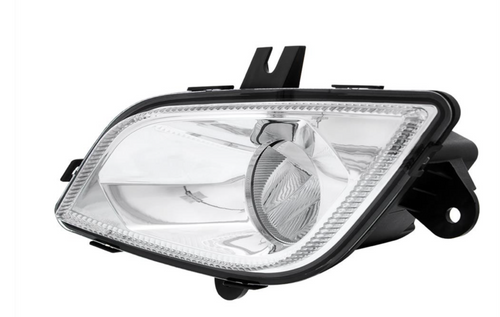 Chrome Single LED Fog Light For 2018-2024 Freightliner Cascadia - Driver - Competition Series