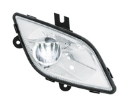 Chrome Single LED Fog Light For 2018-2024 Freightliner Cascadia - Passenger - Competition Series