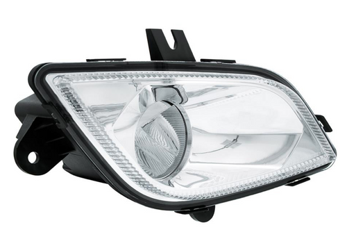 Chrome Single LED Fog Light For 2018-2024 Freightliner Cascadia - Passenger - Competition Series