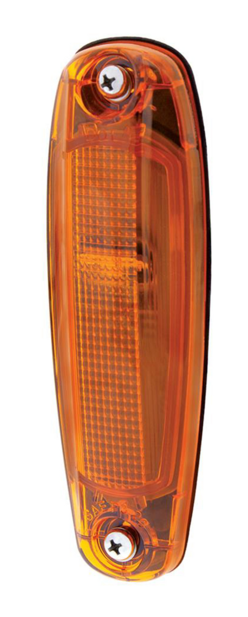 2 LED Cab Light For 2018-2024 Freightliner Cascadia - Amber LED/Amber Lens