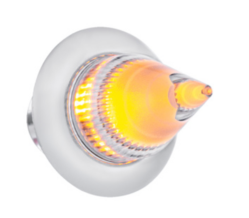 4 Led Dual Function Mini Spike Light With S.S. Bezel Clearance/ Marker