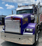 Grille Fits Kenworth T800 Louvered Style S.Steel