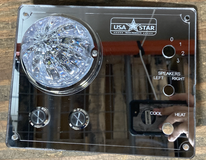 White/Blue Interior Panel Light For Watermelon (1) Fits Freightliner Classic