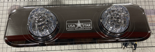 Red /White Interior Sleeper Dome Light Watermelon ( 2 ) Fits Freightliner Columbia & Century