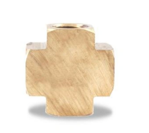 1/4" Pipe Fitting, Pipe Cross