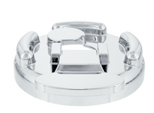 Chrome Plastic Fuel Cap Cover For Peterbilt - Locking
