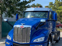 12-1/2" Visor Straight Fits Peterbilt 579 & 567 Day Cab Kenworth T680, T880,W990 Day Cab