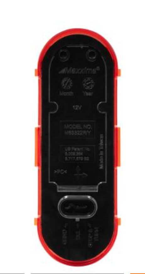 6" Oval Red Stop/Turn/Tail With DryFit Housing Maxxima