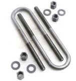 Suspension - Leaf Spring Axle U-Bolt Kit U Bolt Kit/Assembly Dim (A) 7/8, Dim (B) 3 1/16, Dim (C)	14 1/2