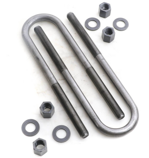 Suspension - Leaf Spring Axle U-Bolt Kit U Bolt Kit/Assembly Dim (A) 7/8, Dim (B) 3 1/16, Dim (C)	14 1/2
