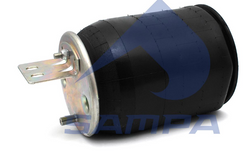 Air Spring, Comp. Type W/ Plastic Piston (International)