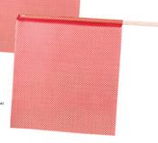 Grand General Red Mesh Safety Flag 18" X 18"