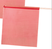 Grand General Red mesh Safety Flag 24" X 24"