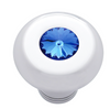 Small Deluxe Dash Knob With Blue Crystal