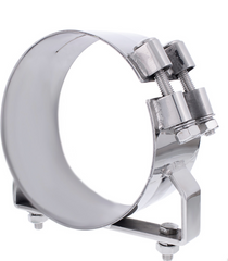 7" Stainless Wide Band Exhaust Clamp