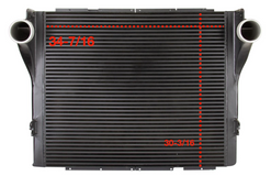 Charge Air Cooler fits Kenworth T400 2011-2013; T800 2011; W900 2008-2013/ Peterbilt: 384/386 2008-2013; 389 2012
