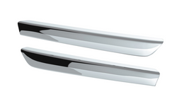 Chrome Plastic Door Grab Handle Covers For 2018-2023 Freightliner Cascadia (Pair)