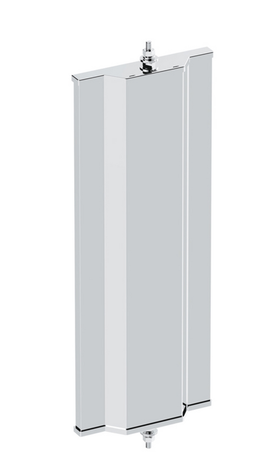 6" X 16" 430 Stainless Steel West Coast Mirror - Non Heated