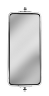7" X 16" 430 Stainless Steel West Coast Style Mirror - Heated