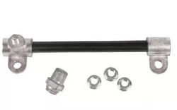 7" Stud Top 3-Battery Harness Cable - Black