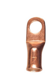 4 AWG 3/8" Stud Seamless Tubular Copper Lug, 5 Pcs