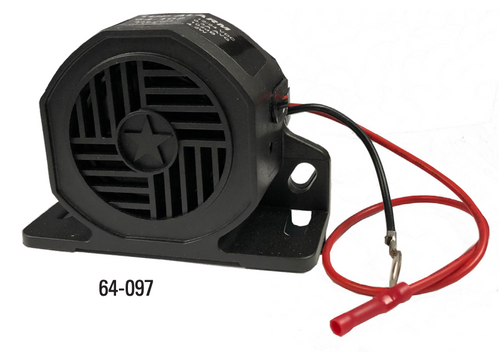Backup Alarm, Single Tone 97dB 12-48VDC