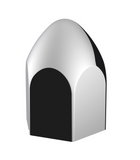 15/16" x 1 5/8" Bullet Nut Cover -Flange - Push-On 10 PACK