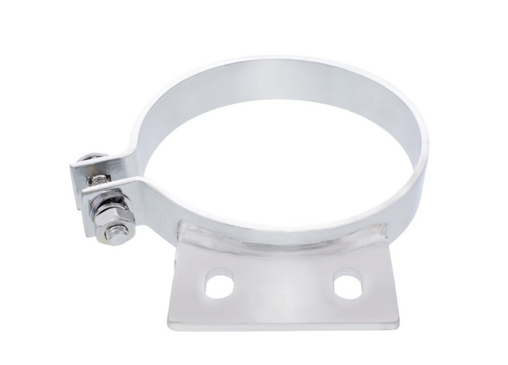 5" Chrome Exhaust Clamp For Peterbilt