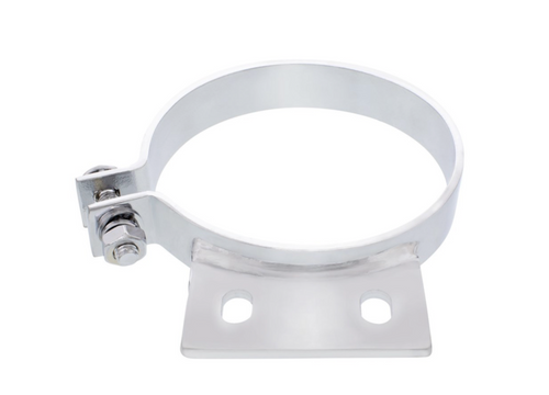 5" Chrome Exhaust Clamp For Peterbilt