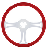 18" Color Blade Steering Wheel - Indigo Red