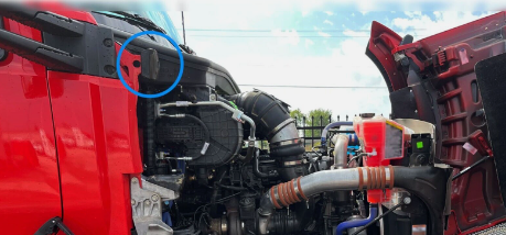 Hood Support Bumper Fit Peterbilt 567/ 579 kenworth t680