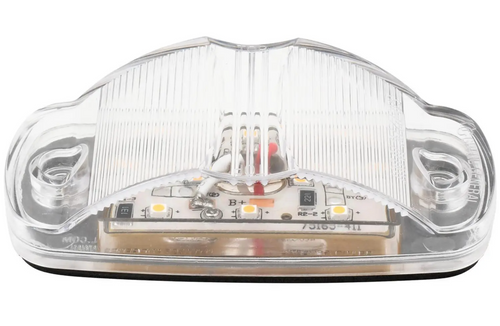 Amber Clear Rectangular Camel Back Wide Angle High Power Led Light