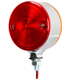 3" Double Face Fleet LED Pedestal Light Amber/Amber - Red/Red