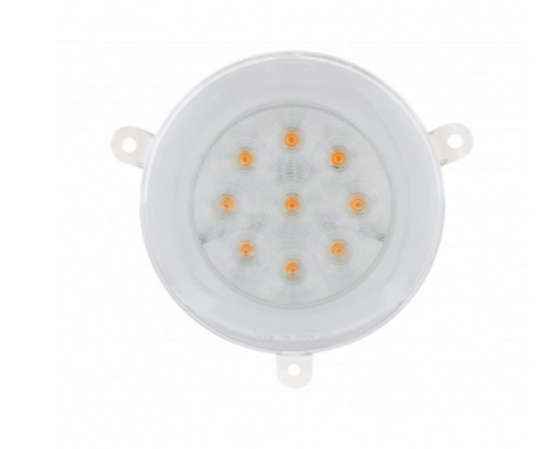 21 LED GloLight Daytime Running Light For 2005-2010 Freightliner Century -Amber LED/Clear Lens