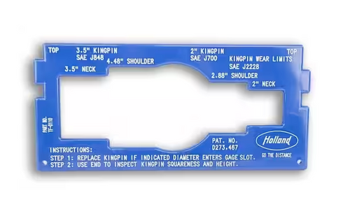 Holland Equipment, Ltd. King Pin Wear Gauge