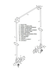 STEEL 5 Spring Pivot To Pivot Set, Up to 28' Ft, W/ Arms, Springs & Hardware