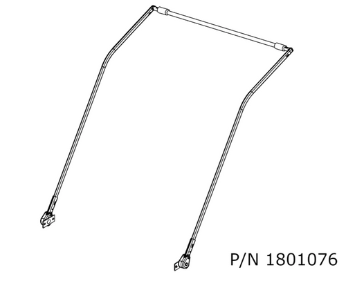 Flash Bent ARM Kit 30 DEG, Aluminum (Dump Truck) up to 23’ in length. (5 Spring)