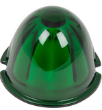 Green 3.5" Watermelon Style Glass Lens