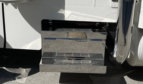 Cover For Tool Box With Steps Fits Peterbilt With 45º (EACH)
