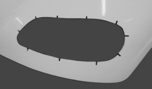 Hood fits Freightliner M2-106 2003-2021 Bussiness Class (W/Bezel Holes)